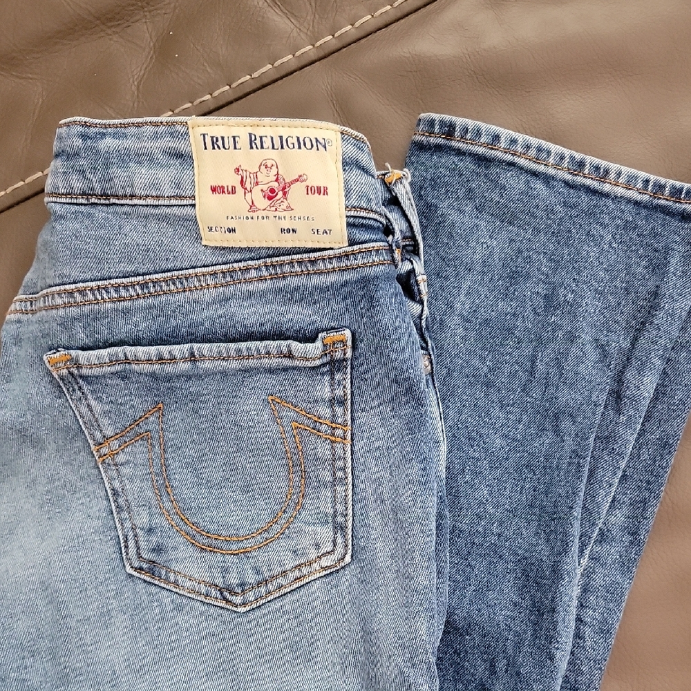 True Religion Stella Low Rise Skinny sz27  BinZ